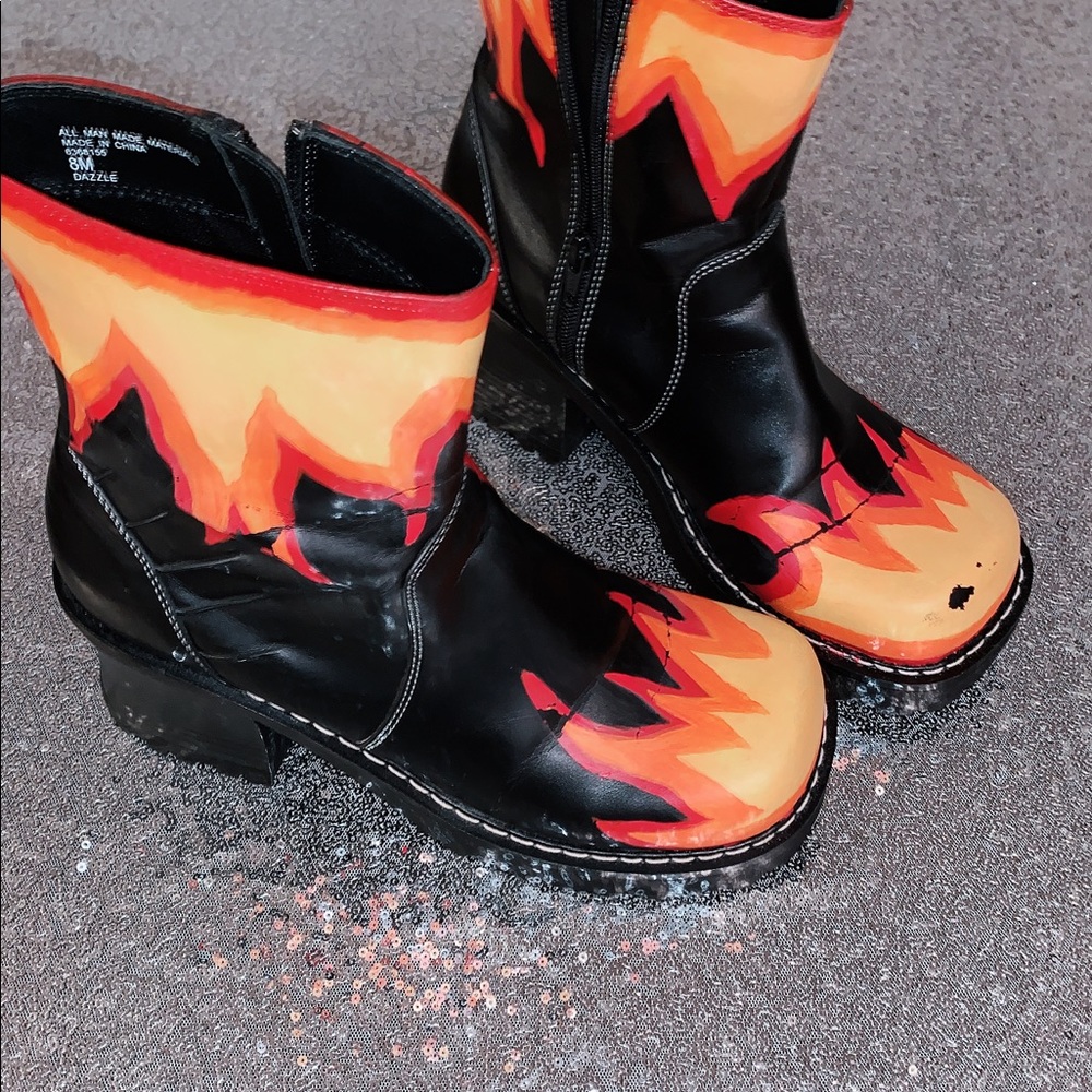 Custom Pants No Boundaries Combat Boots - image 3